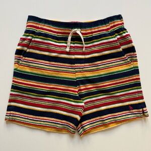 Polo Ralph Lauren Boys Striped Cotton Terry Short - Size M (10-12)